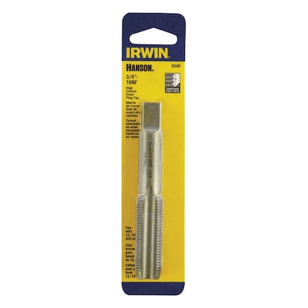 Irwin Tapping Tool, 3/4"-16, 4 Flutes, NF 8160